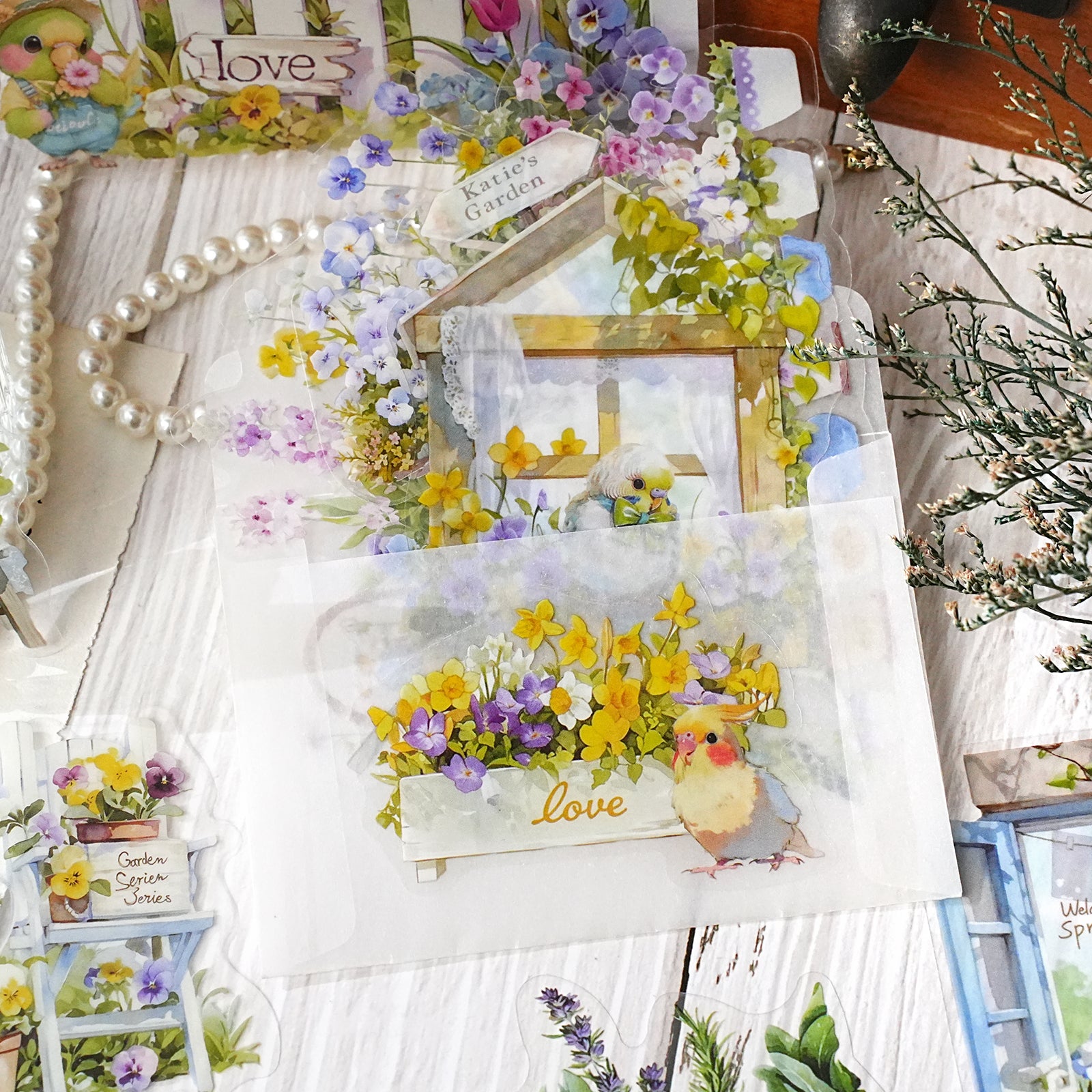 Leisure and fun series PET Sticker