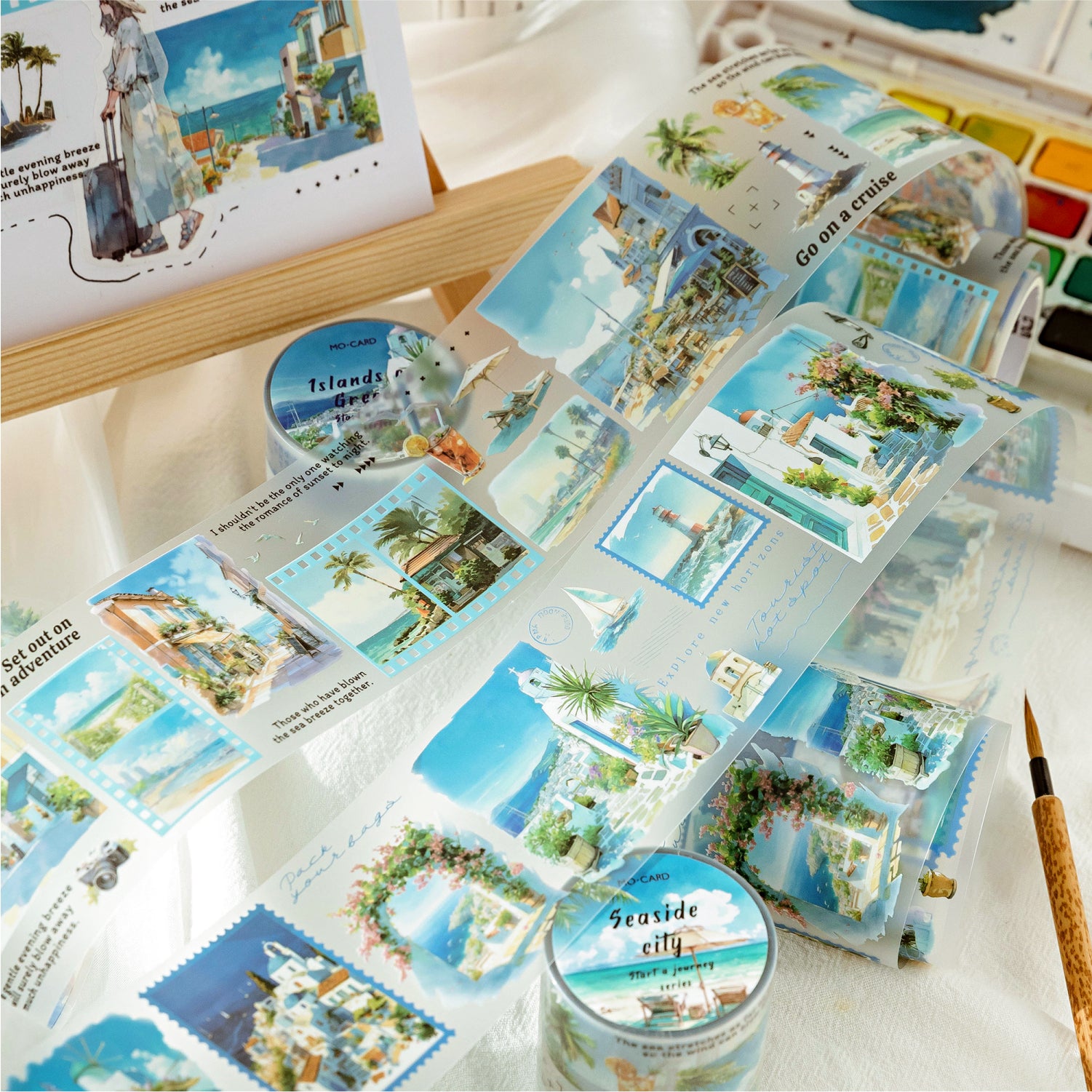Start a Section of Travel PET Tape