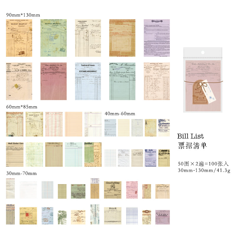 The Memory Delivery Scrapbooking Paper