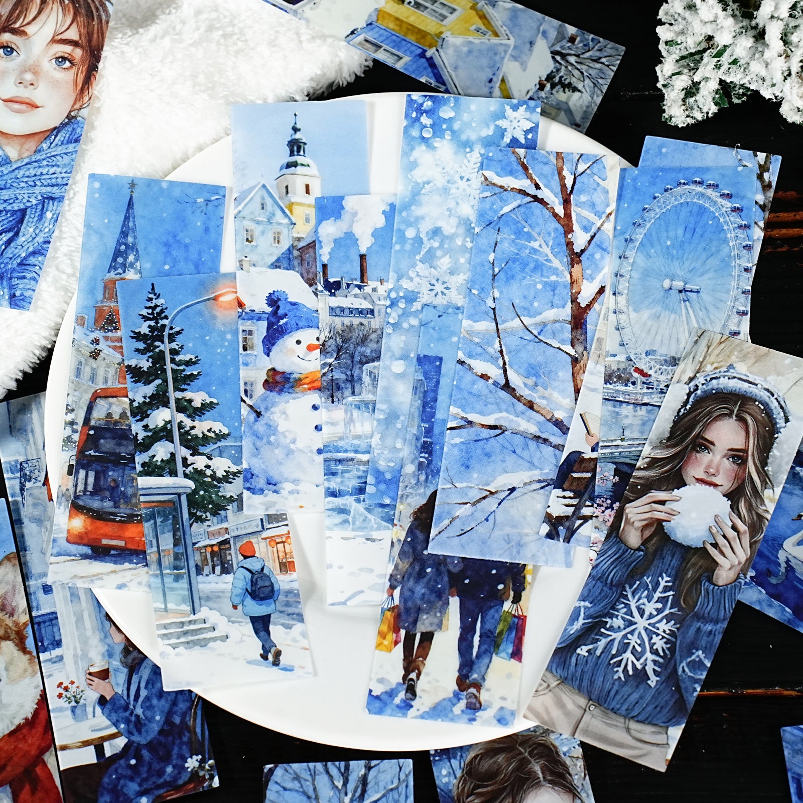 City Romantic PET Sticker