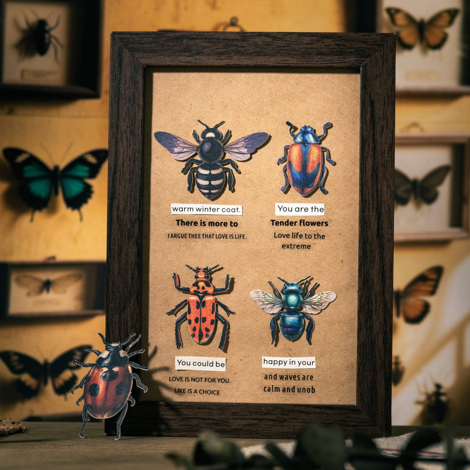 Insect Collector Sticker