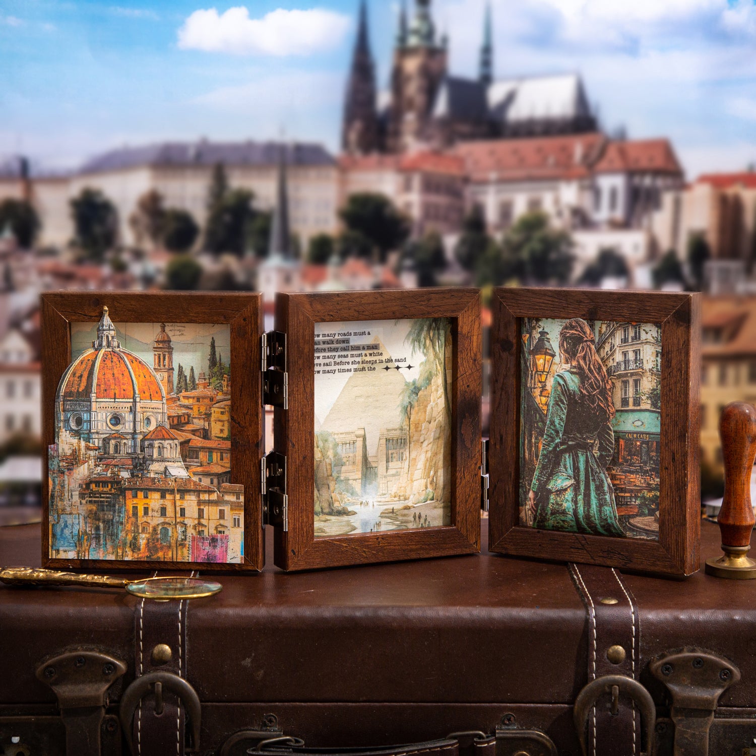 Wanderer's Diary Scrapbooking Paper