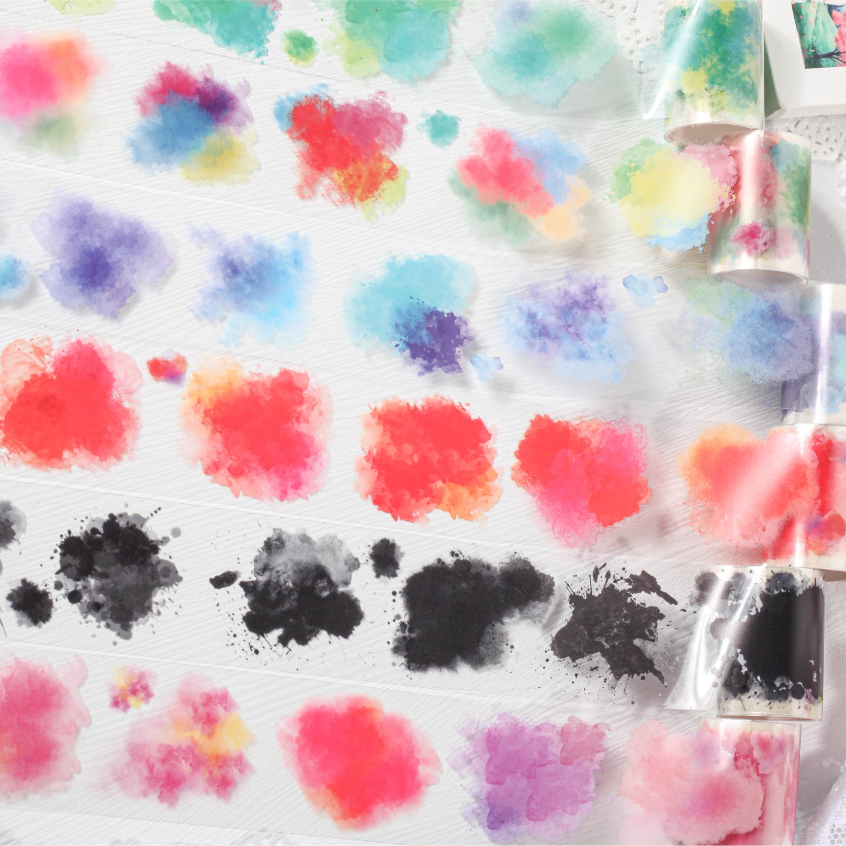 Watercolor Galaxy PET Tape