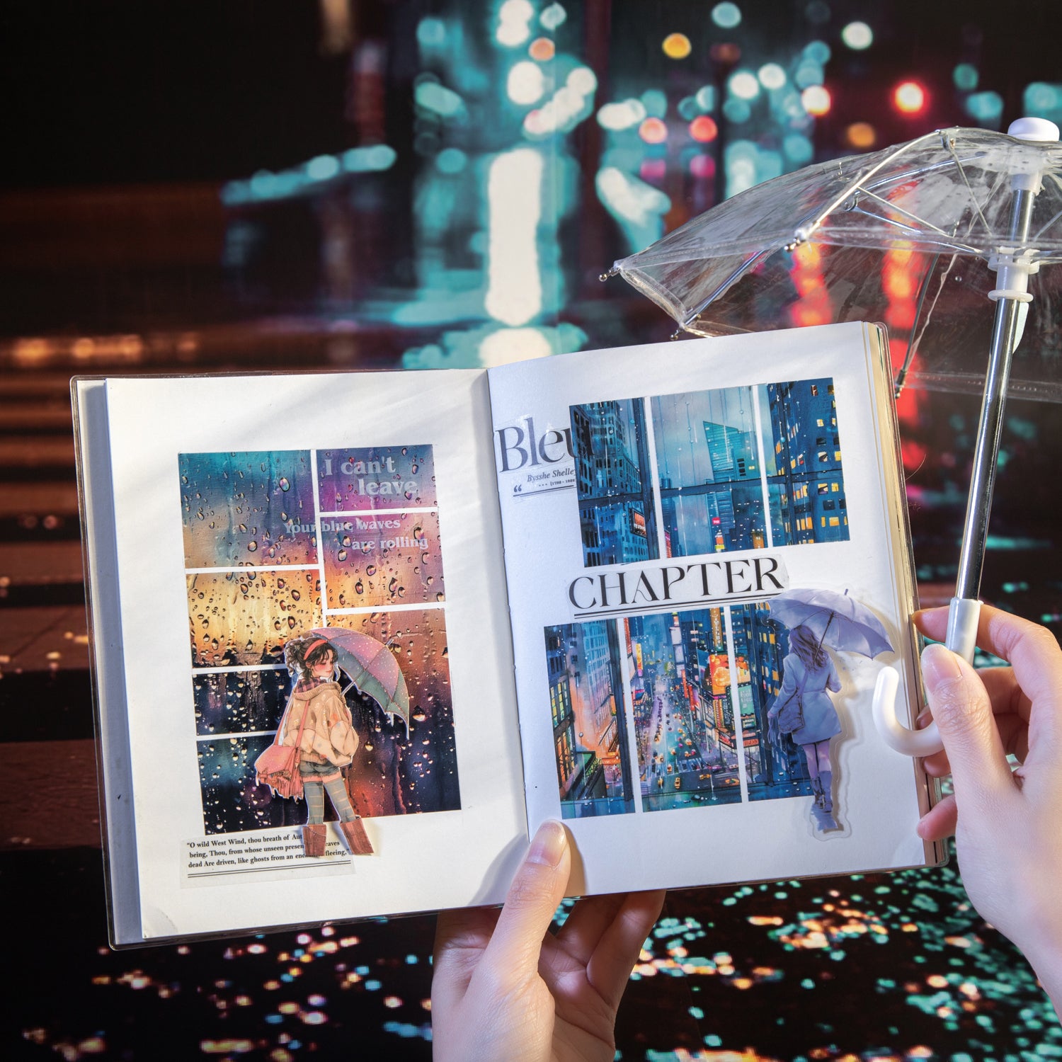 Rainy Day PET Sticker