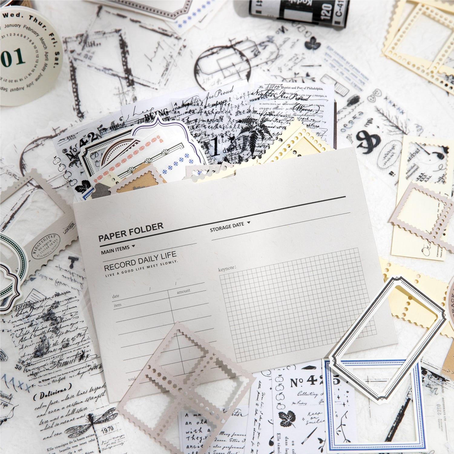 Endless romance Various materials Scrapbooking Paper Packs