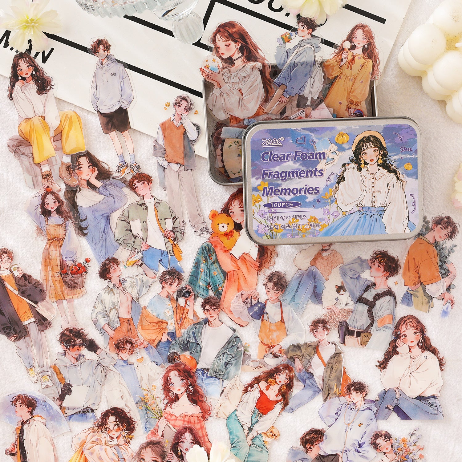 Poetic Casket PET Sticker