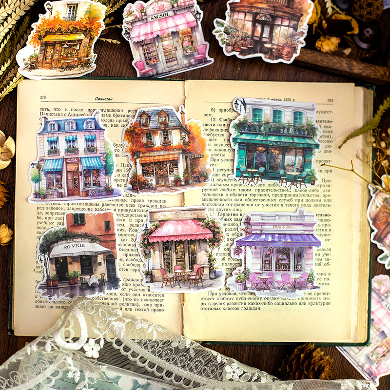Dream Cafe Scrapbooking Washi Stickers