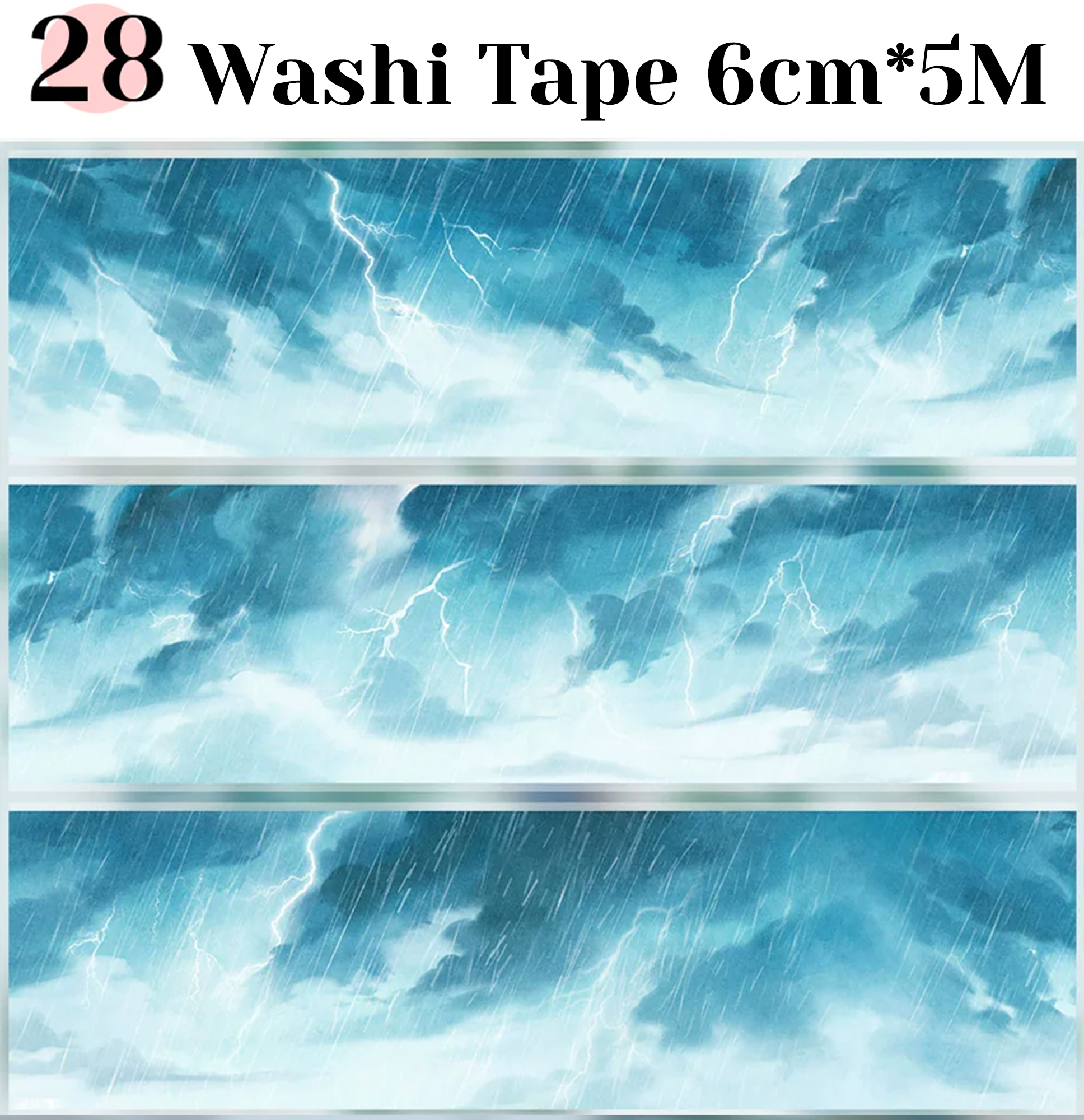 【ZERO】Sky & Grassland Landscaping Tape(40 Styles)(Whole Roll Tape)