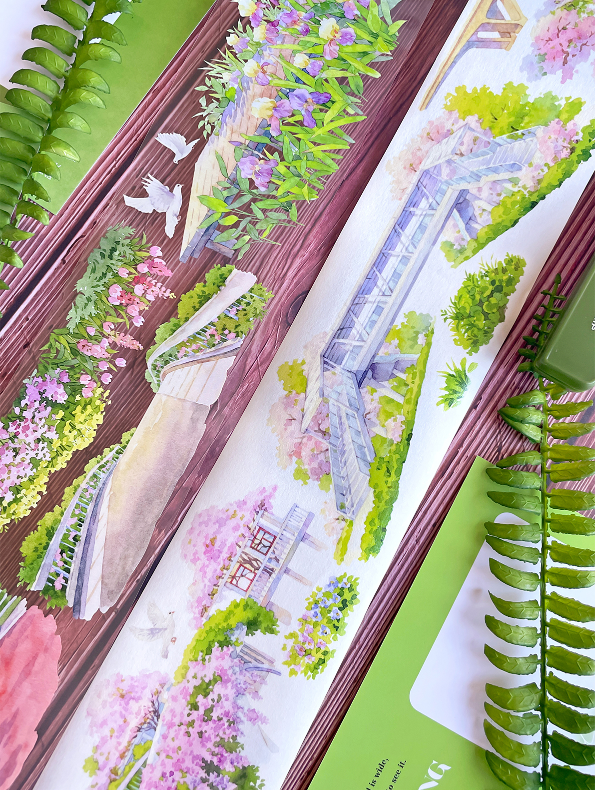 【NEW Studio】Blooming Corridor Landscaping Tape