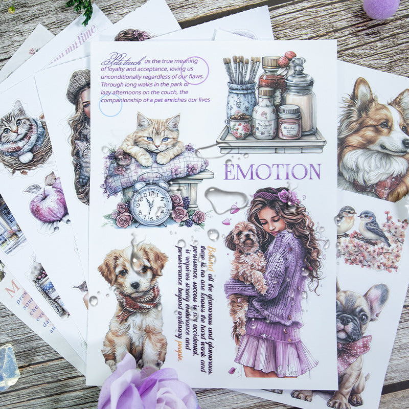 Vintage Sticker Book Vol.19