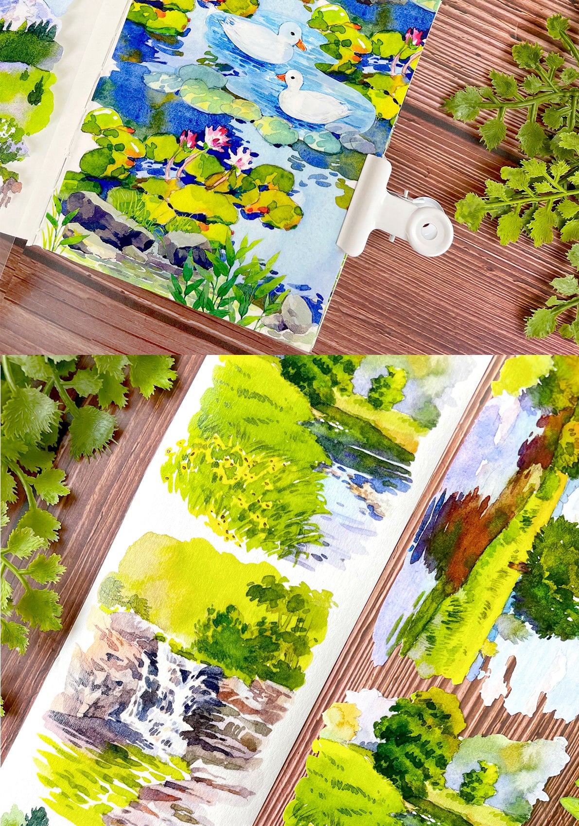 【NEW Studio】 Boat Moored by The River Landscaping Tape (7cm* 125cm)