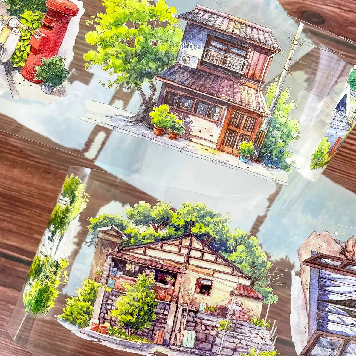 【NEW Studio】 Summer Town Tape (7cm* 125cm)