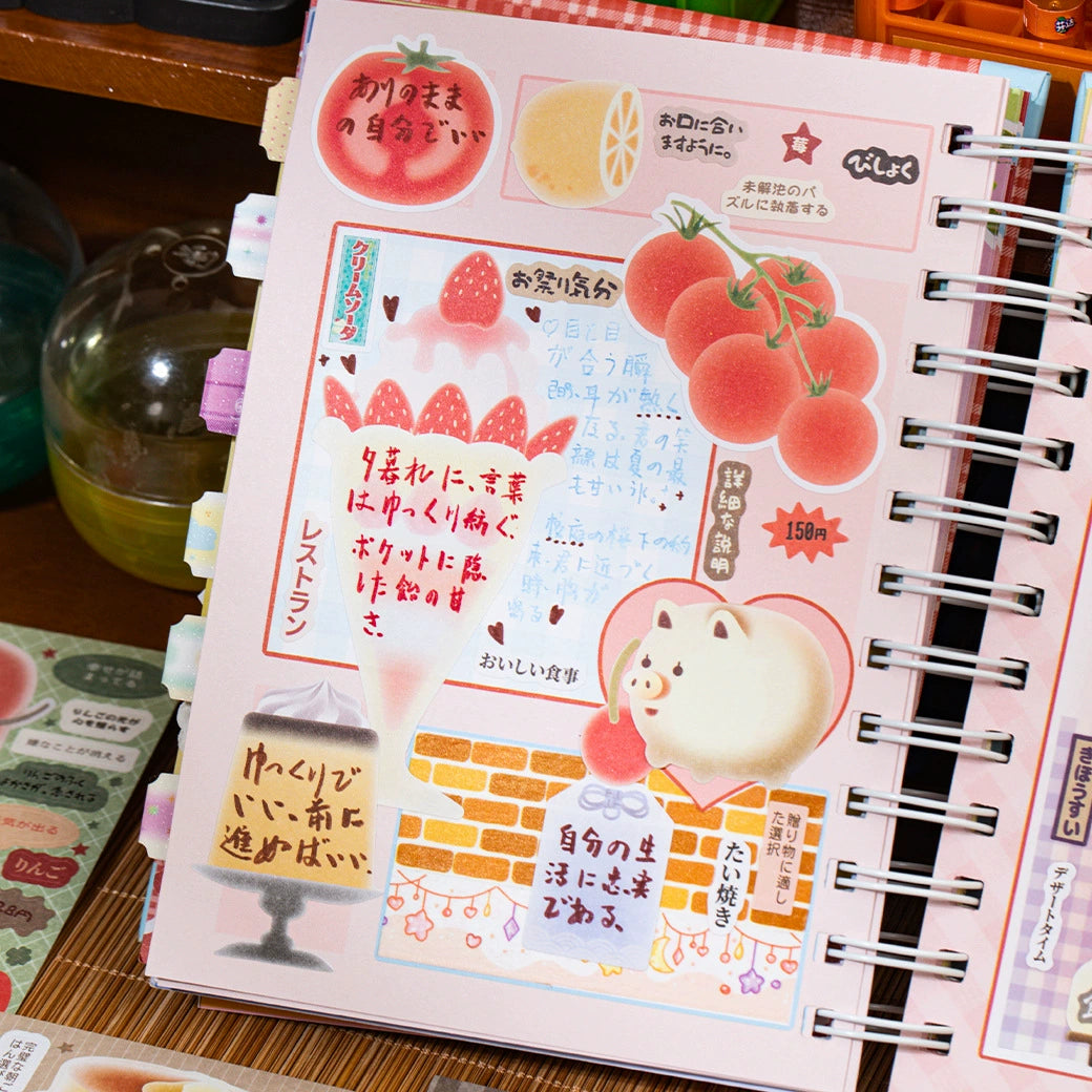 Daily Impressions Paper Sticker Book