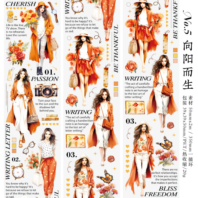 Vintage Character PET Tape