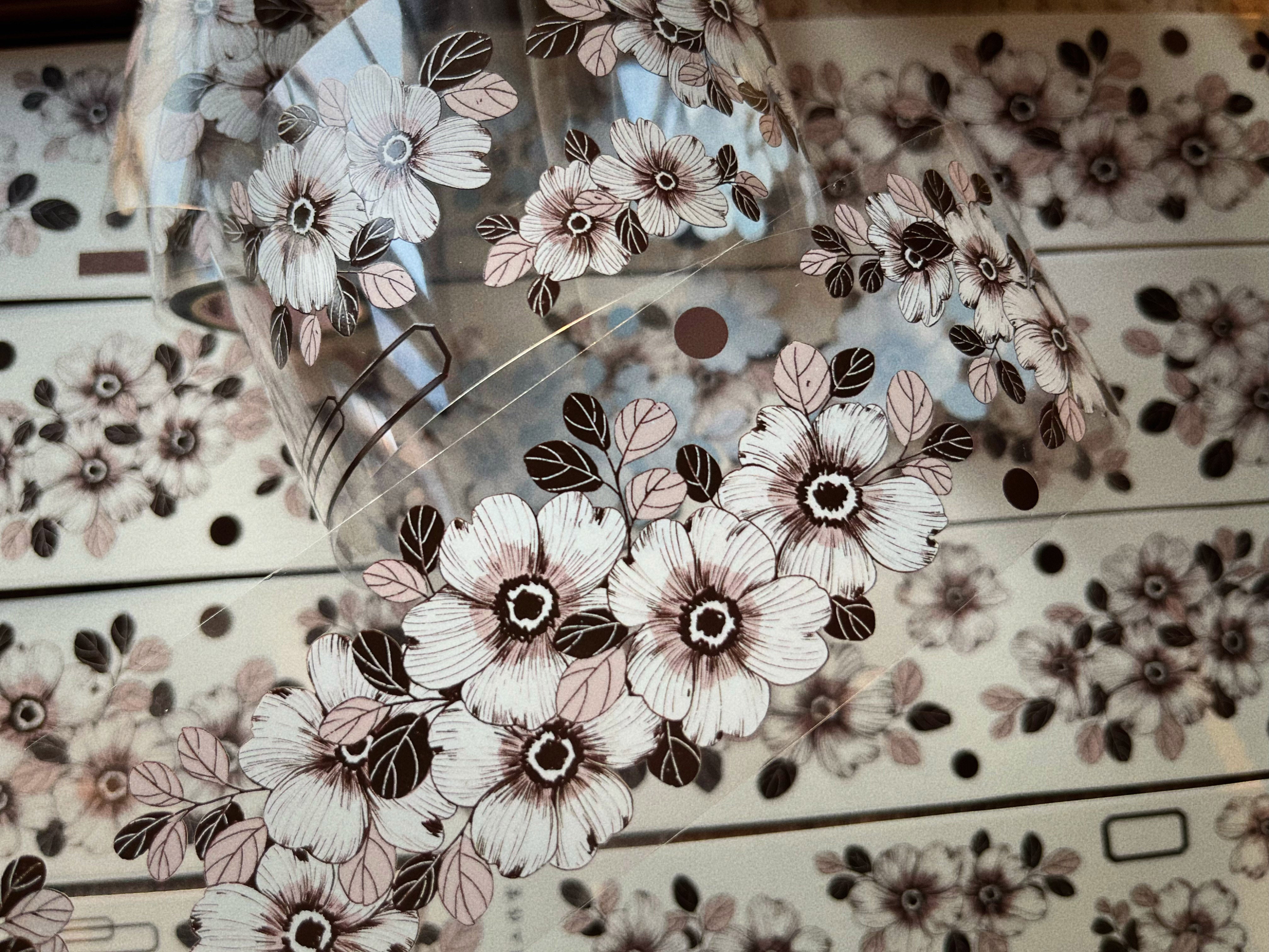 Ginger Camellia Flower Tape (5cm*100cm)