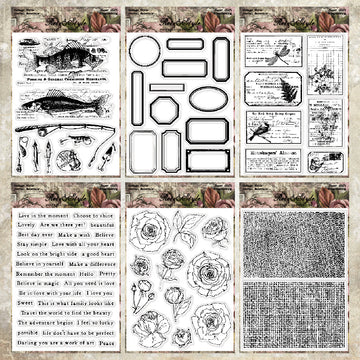 Vintage Silicone Stamp