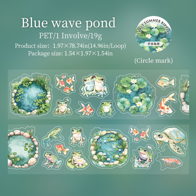 Early Summer Ripples PET Tape