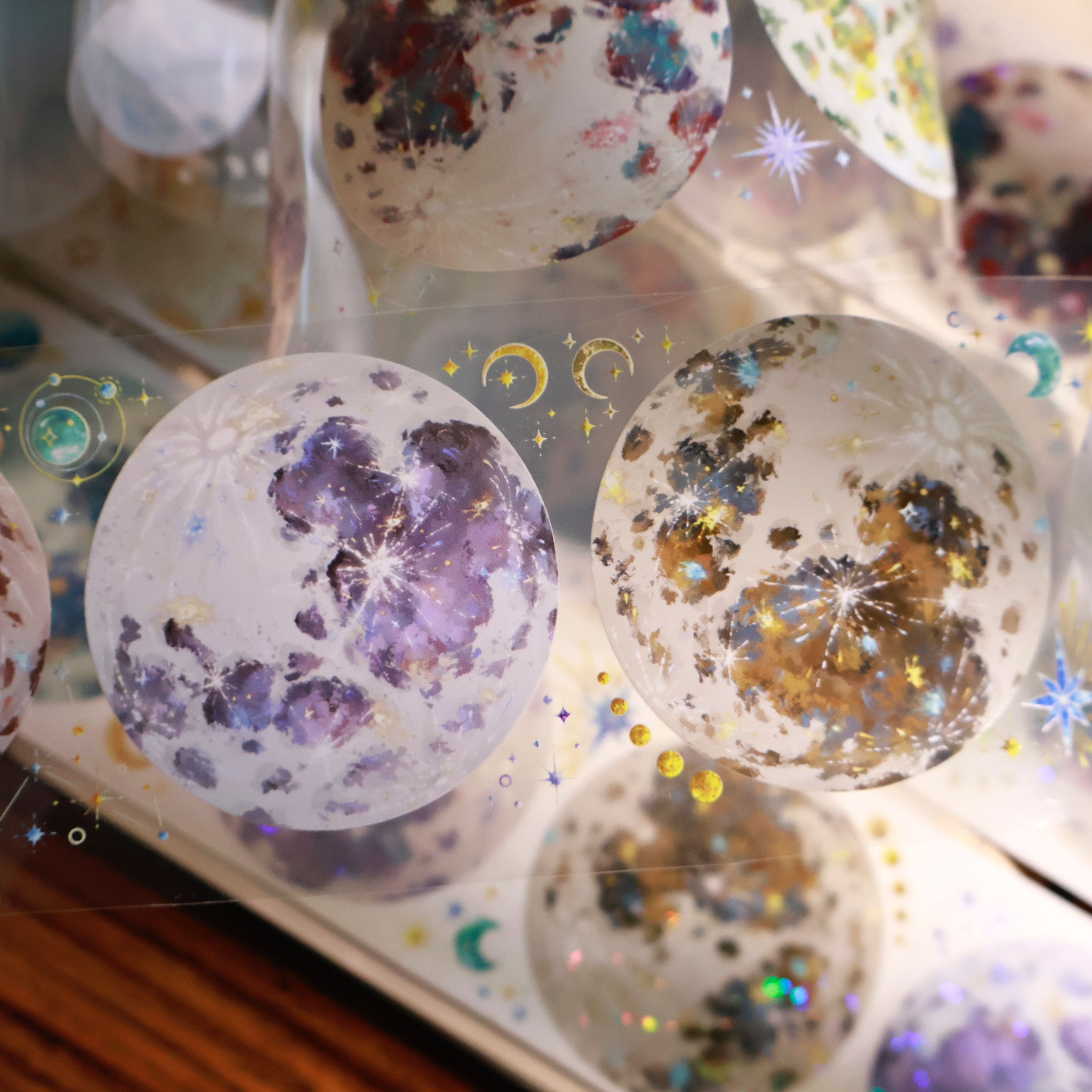 Mottled Moon PET Tape (6cm*120cm)