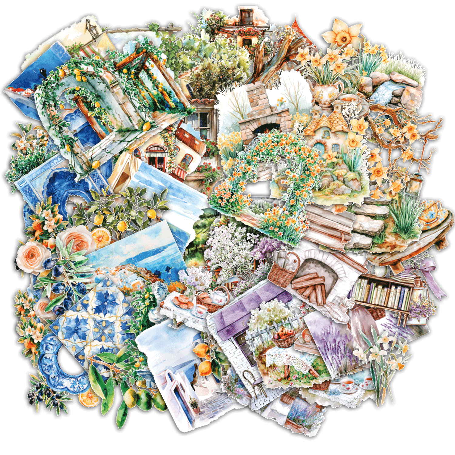 Encountering In A Small Town PET Sticker