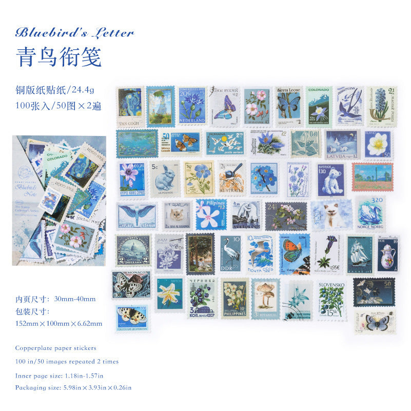 Stamp Collector Sticker