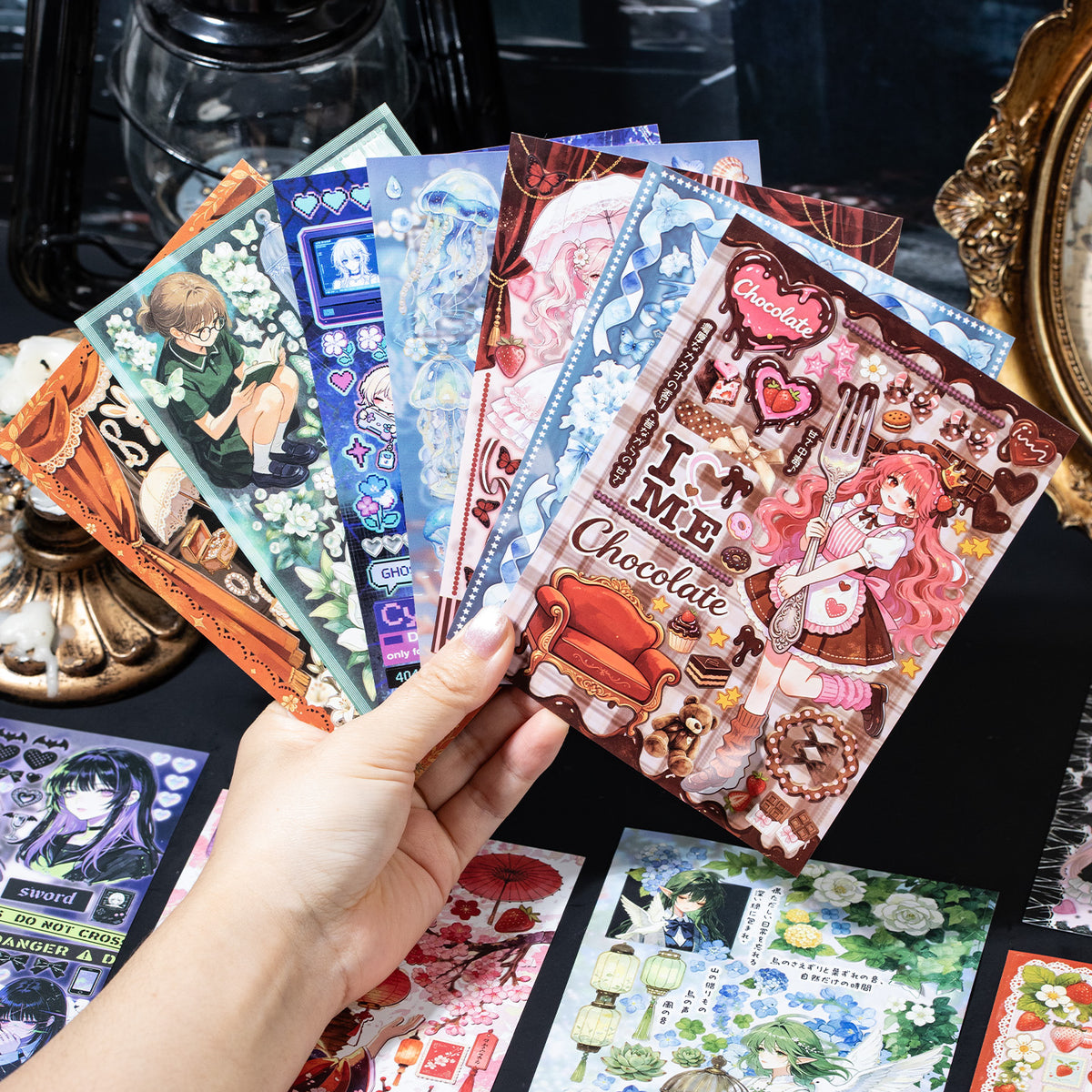 Multiple Tales Character Pre-cut Sticker Book
