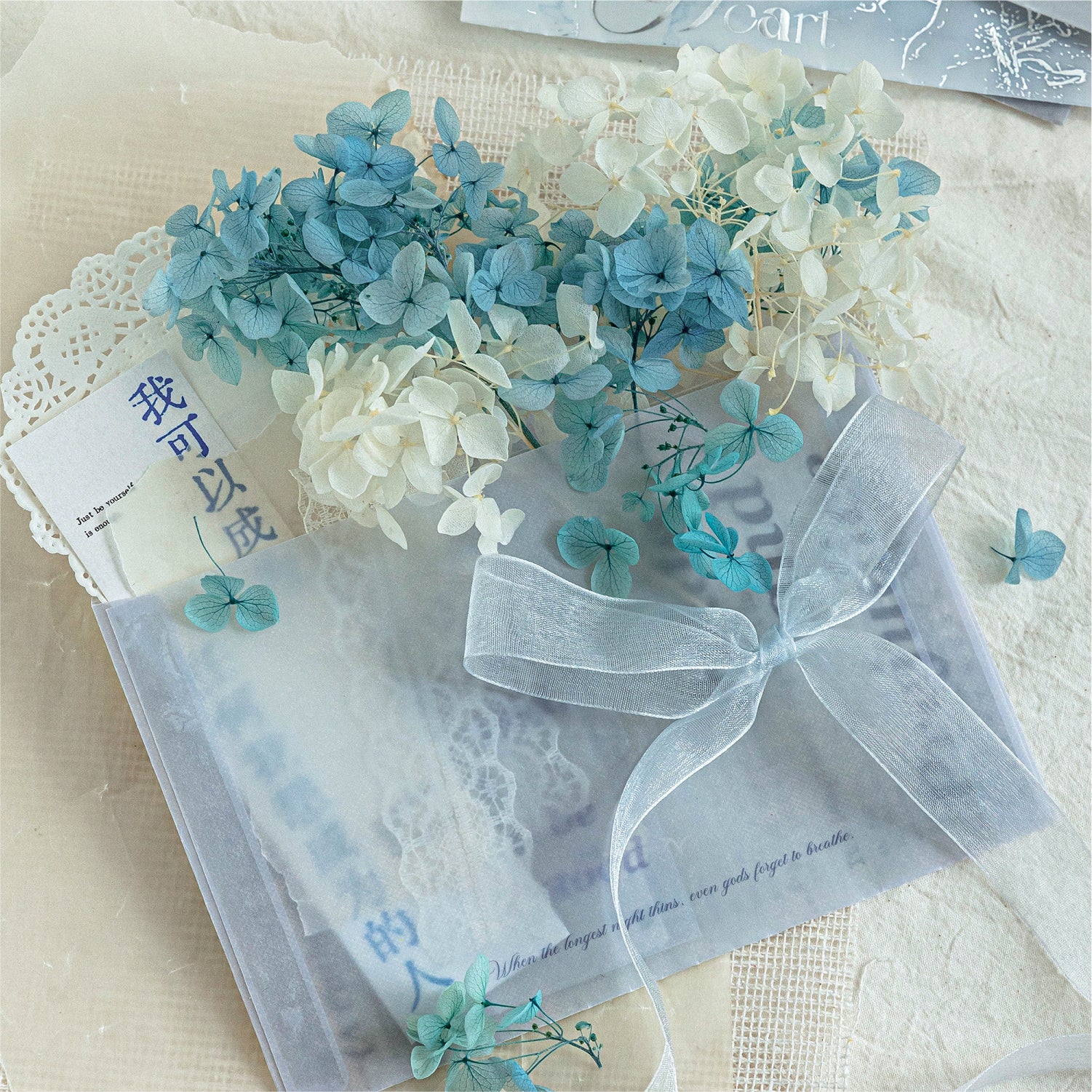 A Letter from the Lilies Vellum Envelope