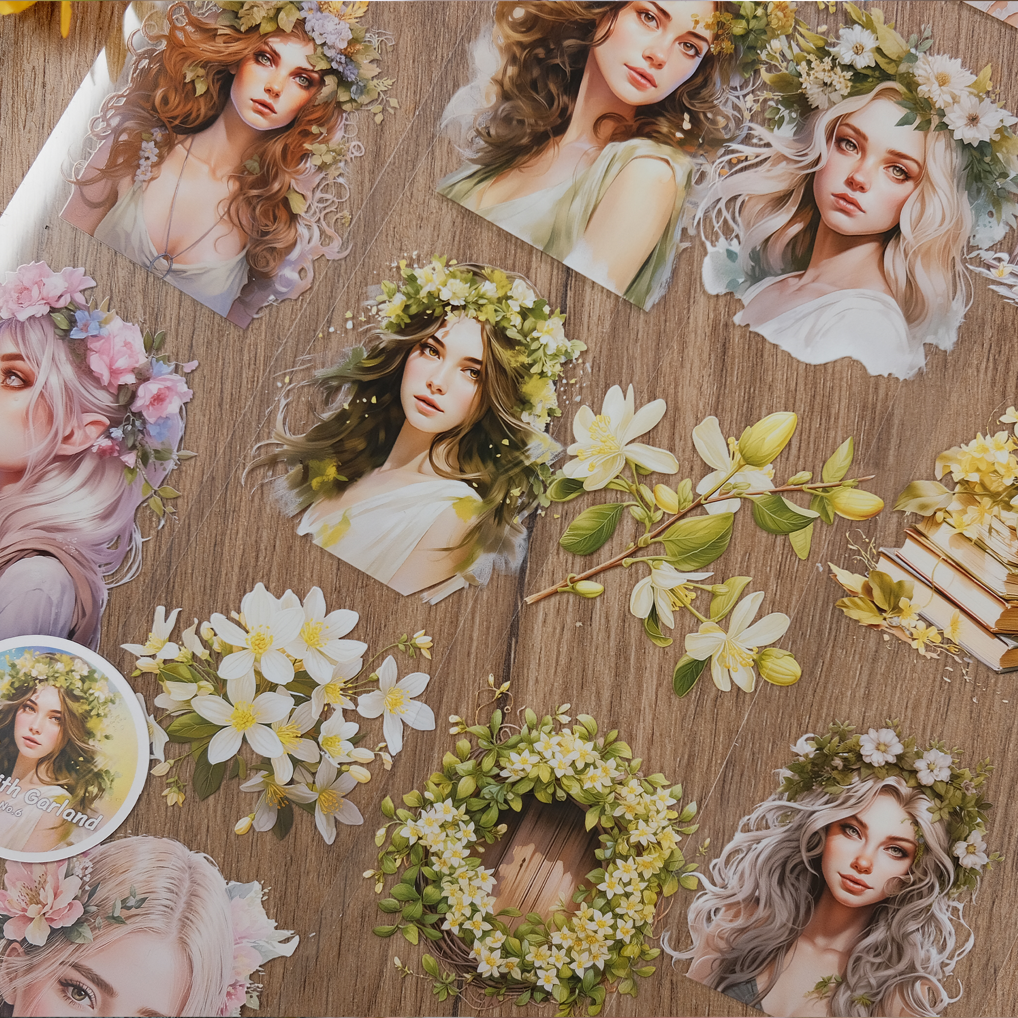 Girl With Garland PET Tape