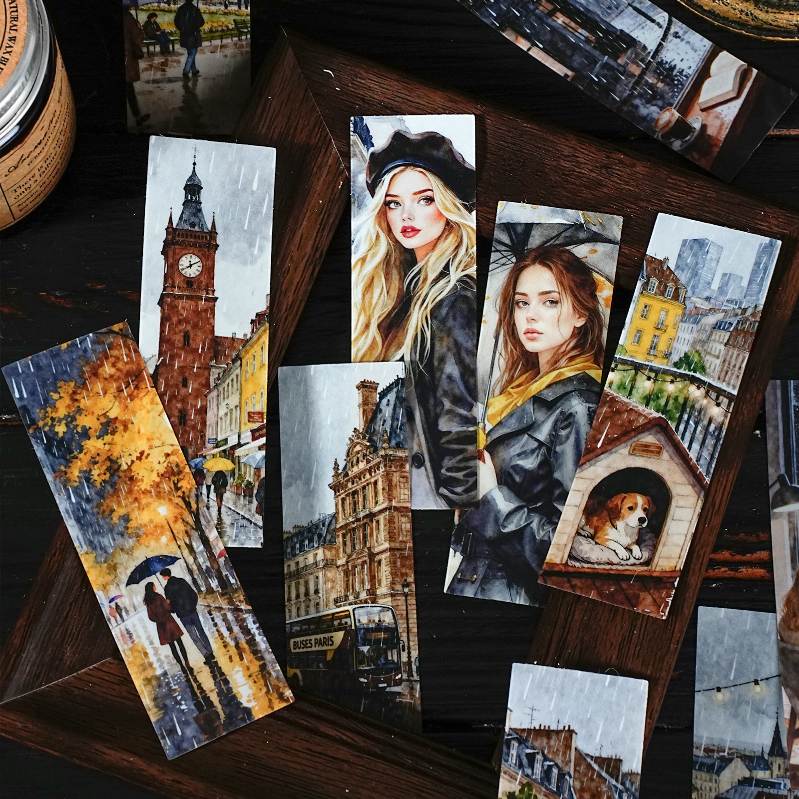 City Romantic PET Sticker