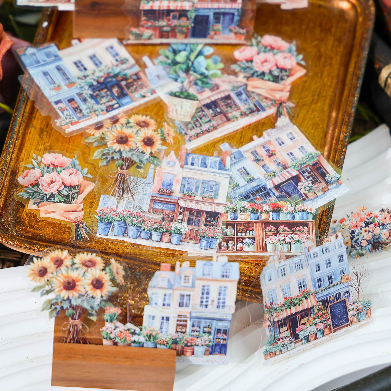 Small Town Chronicles PET Sticker