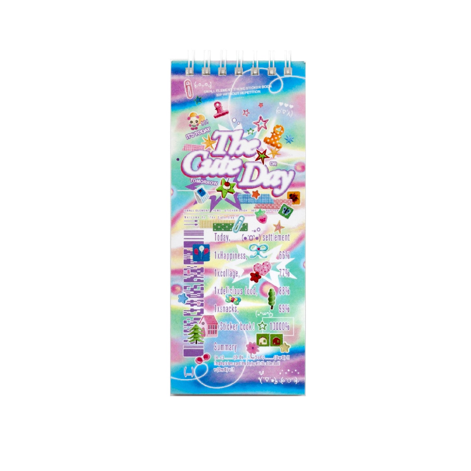 The Cute Day Sticker Book