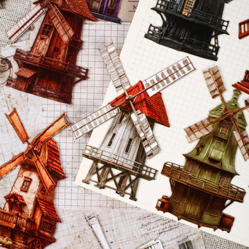 Windmill Sticker