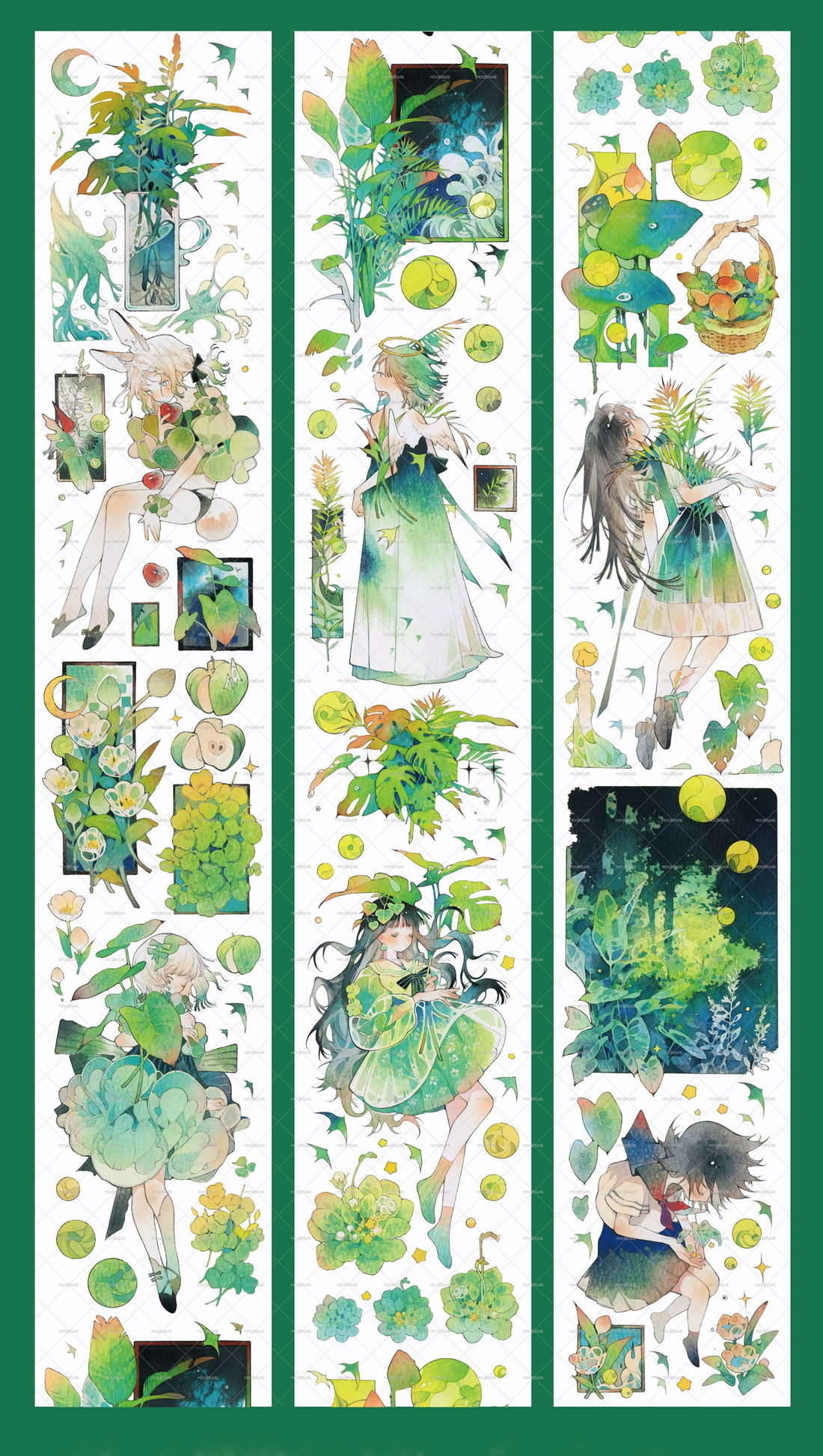 【MOOD】Mountain Elf Character PET Tape