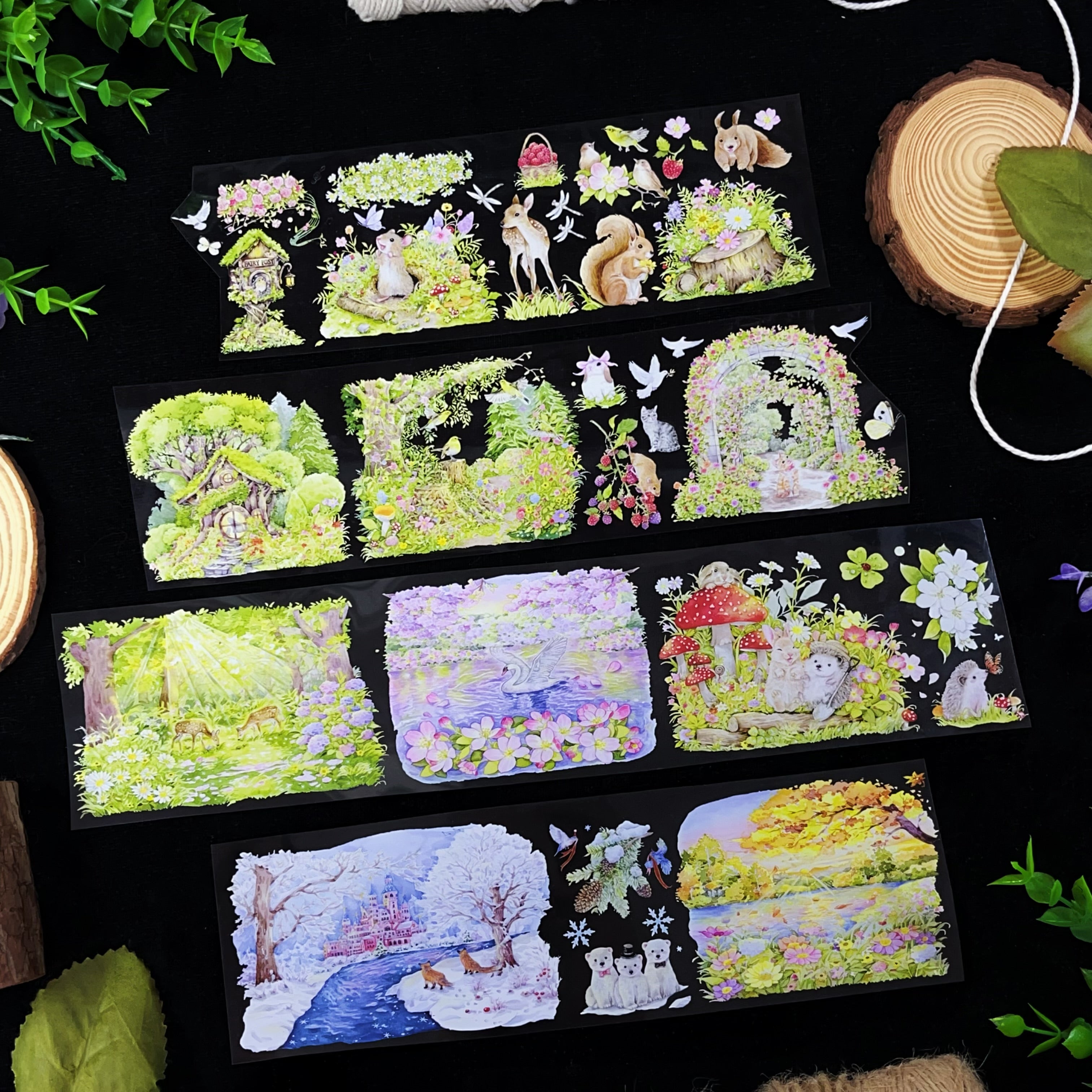 【XT】Walking through the seasons Landscaping Tape