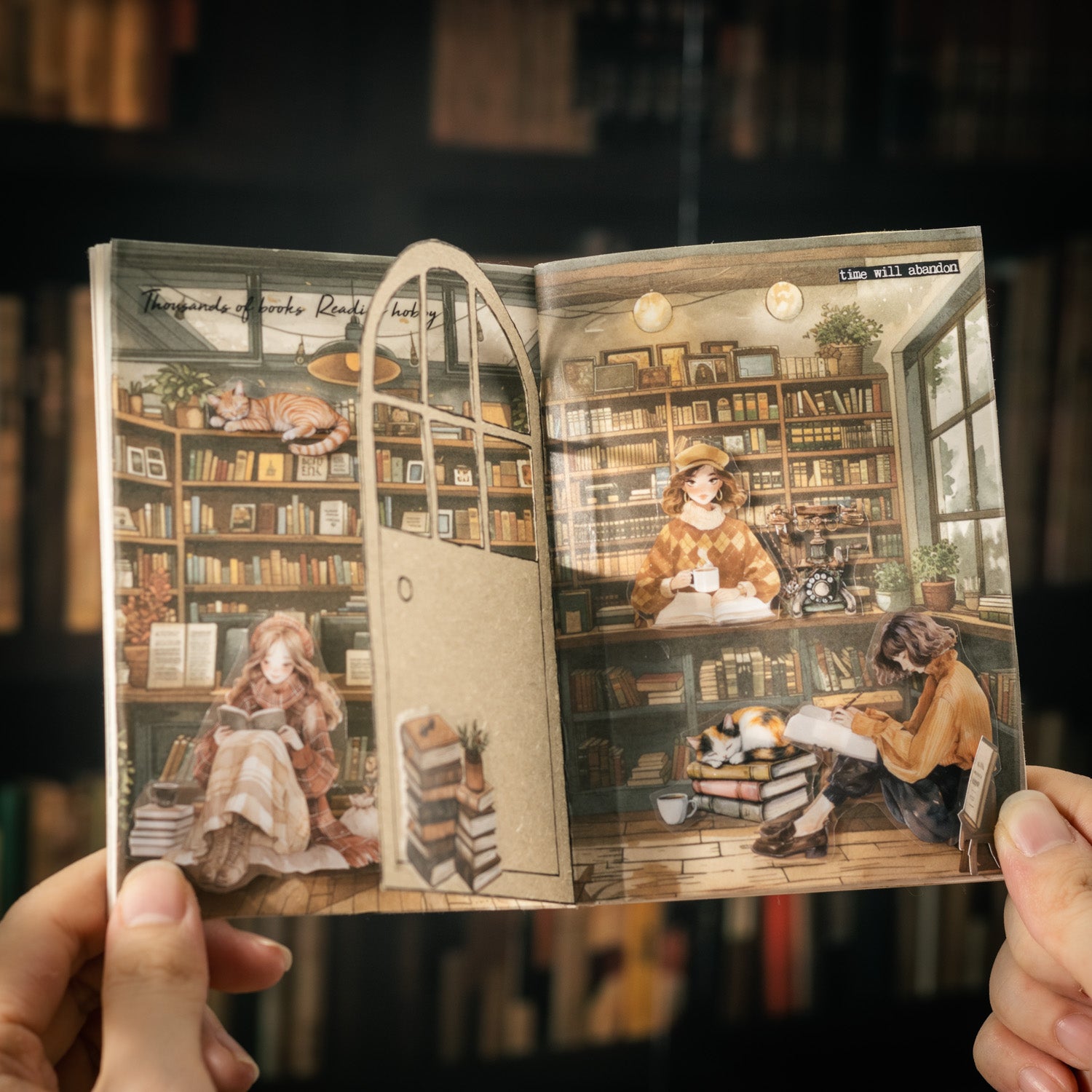 Ten thousand volumes of ink Sticker Books