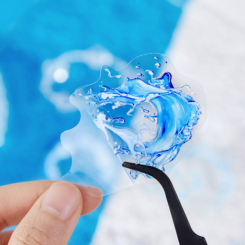 Water Ripples PET Sticker