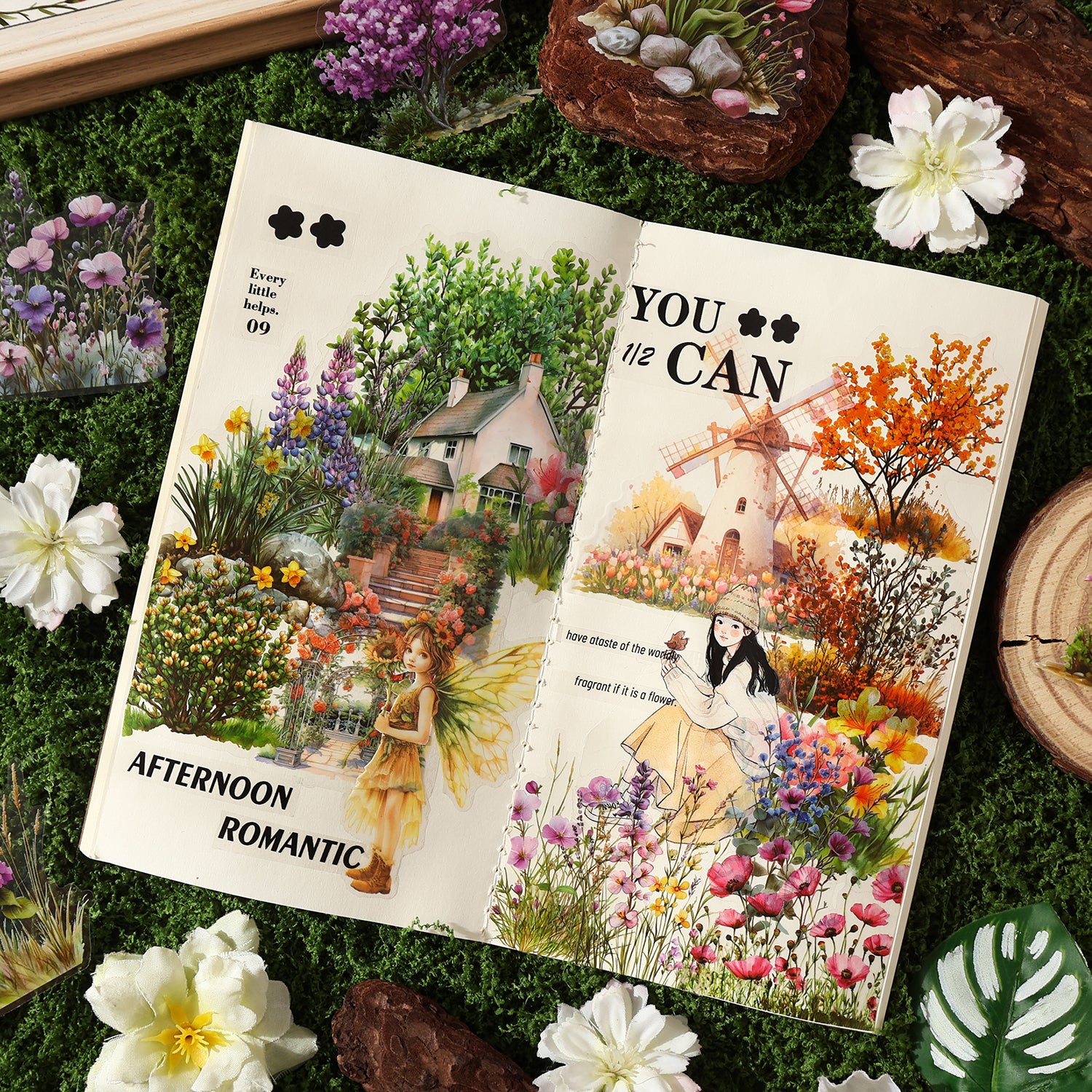 The charm of the years PET Sticker