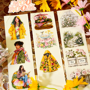 Spring Vibes Pre-cut PET Tape | No.38 | MOOBOOM Design