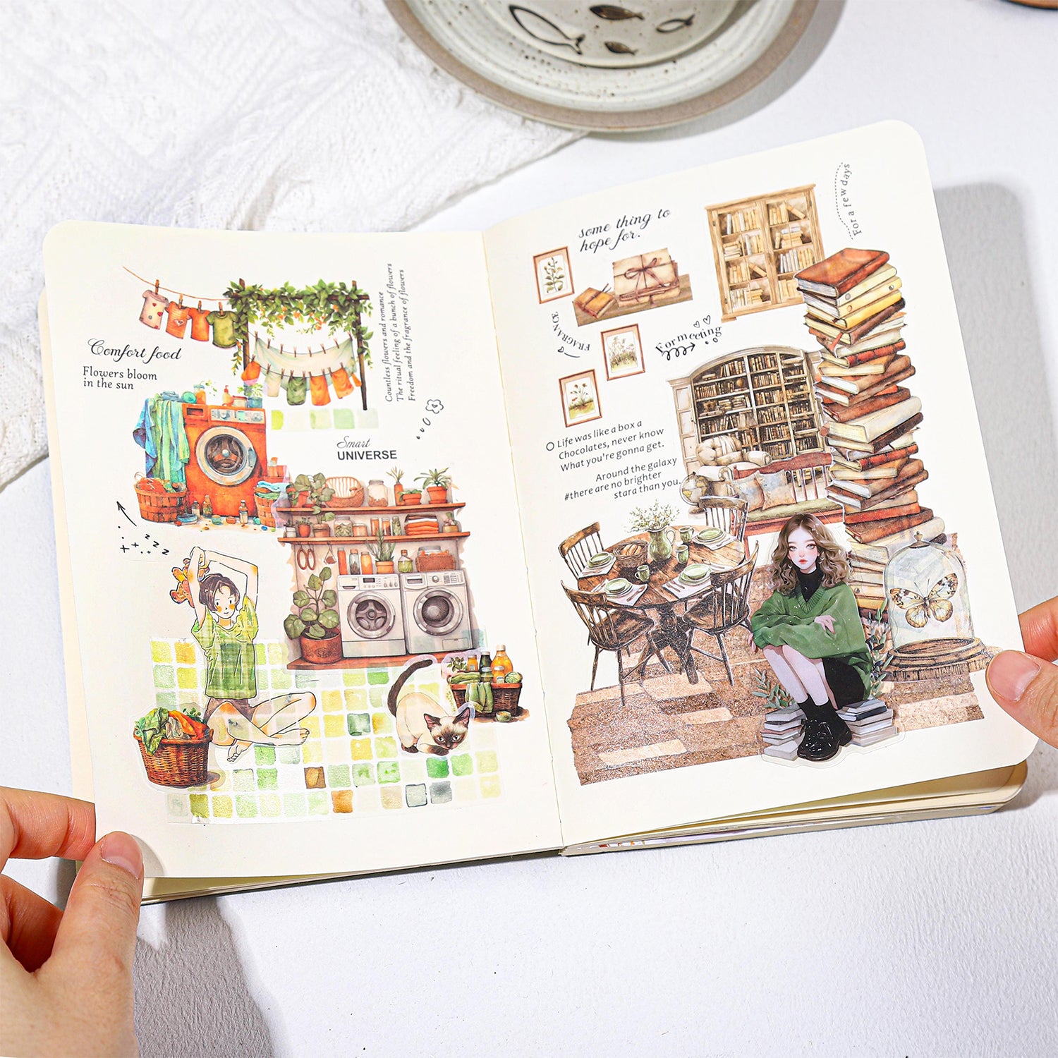 Soft Home Time Sticker Book