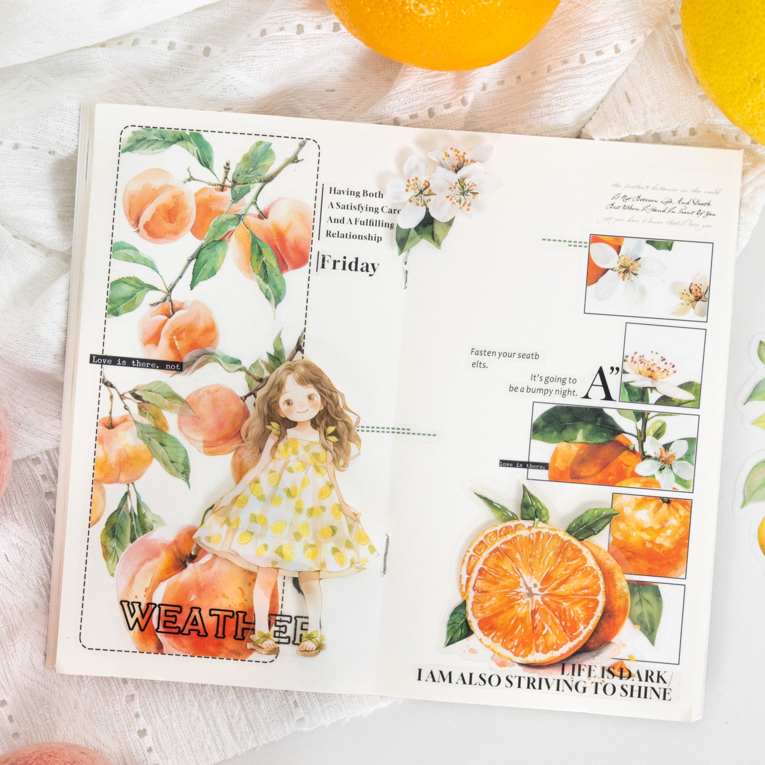 Fruity Garden Fruit Stickers