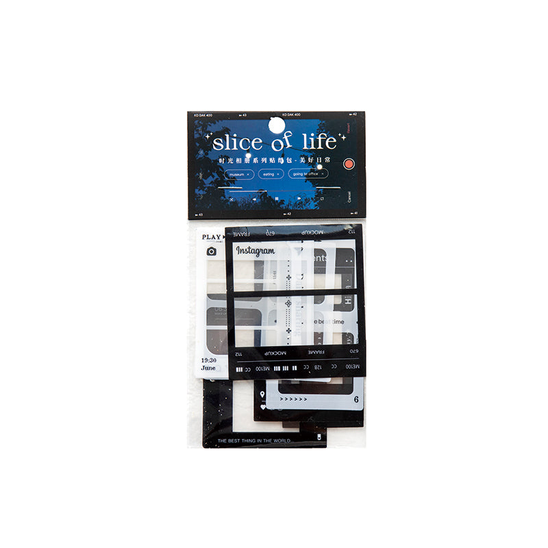 Film Photo Frame PET Sticker