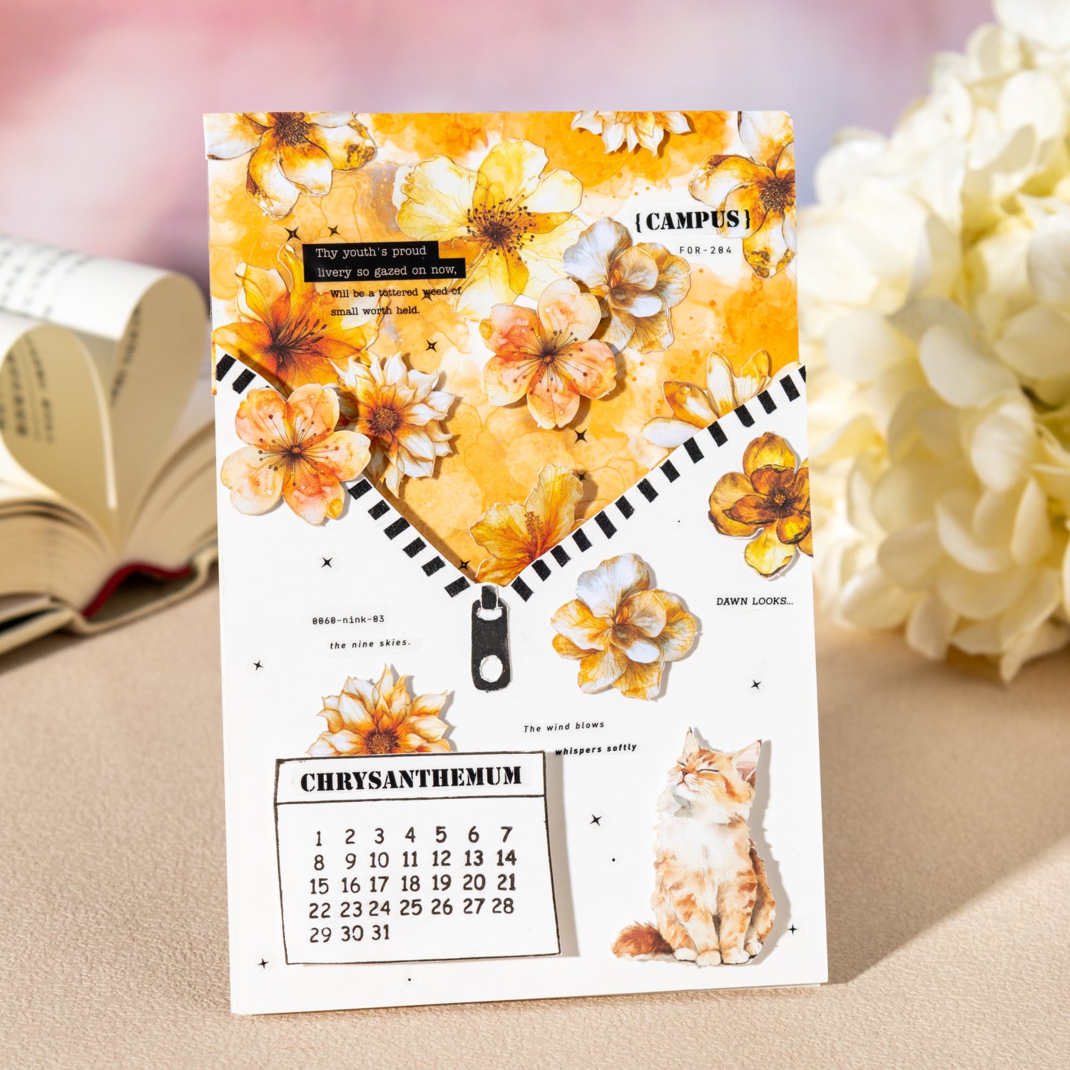 Basket of Flowers Sticker