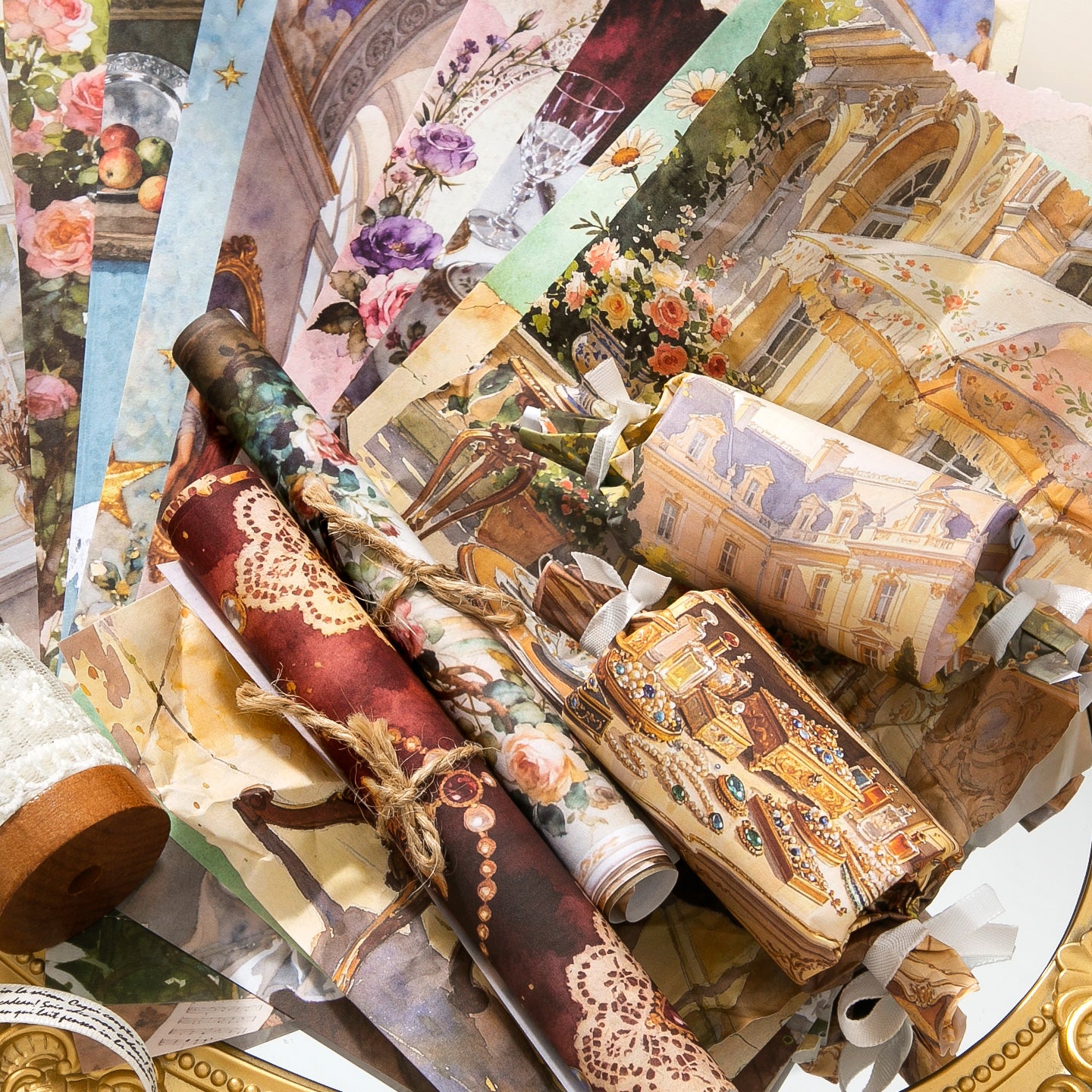 Victoria Manor Sticker Book for Journaling | MOOBOOM