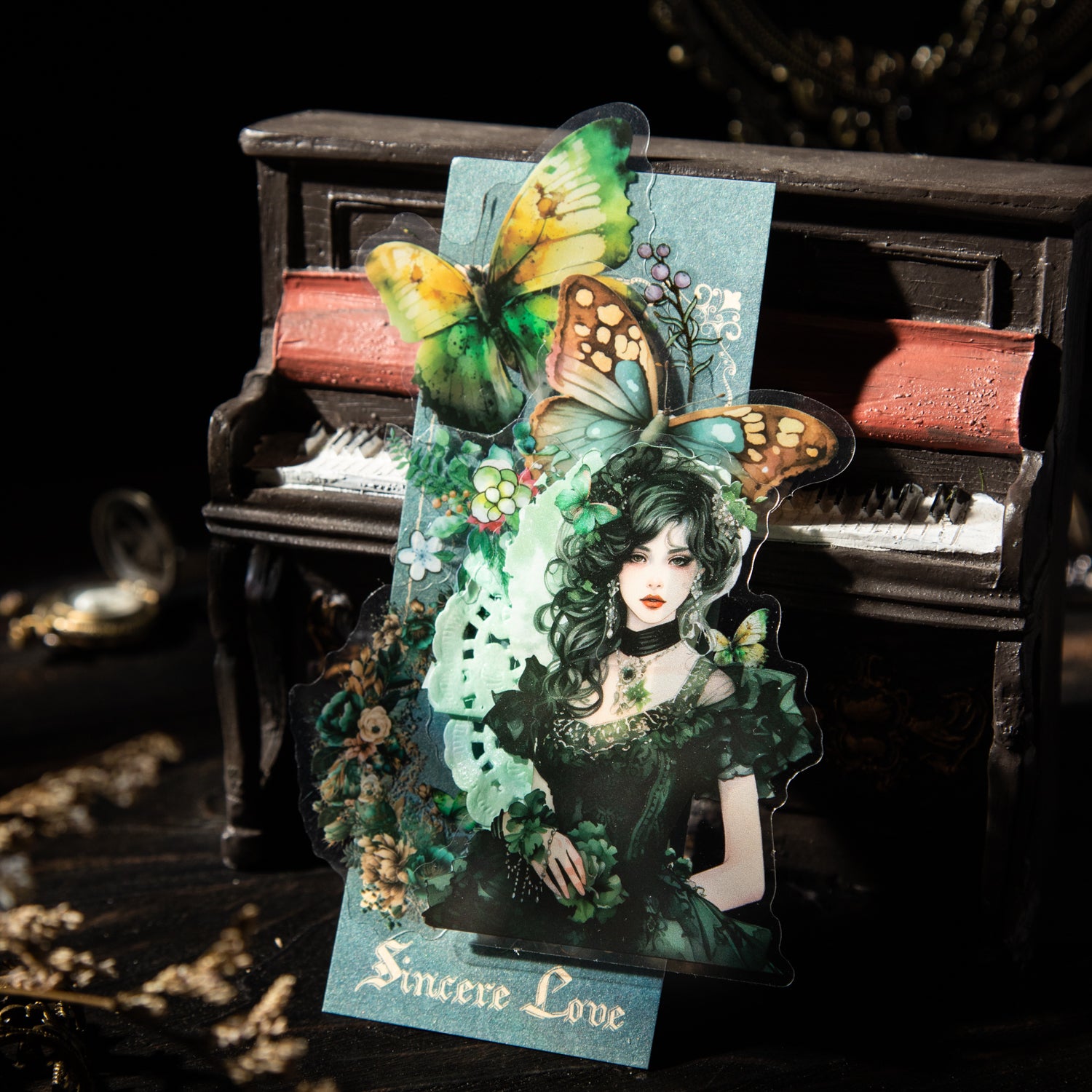 Goth Girl PET Sticker