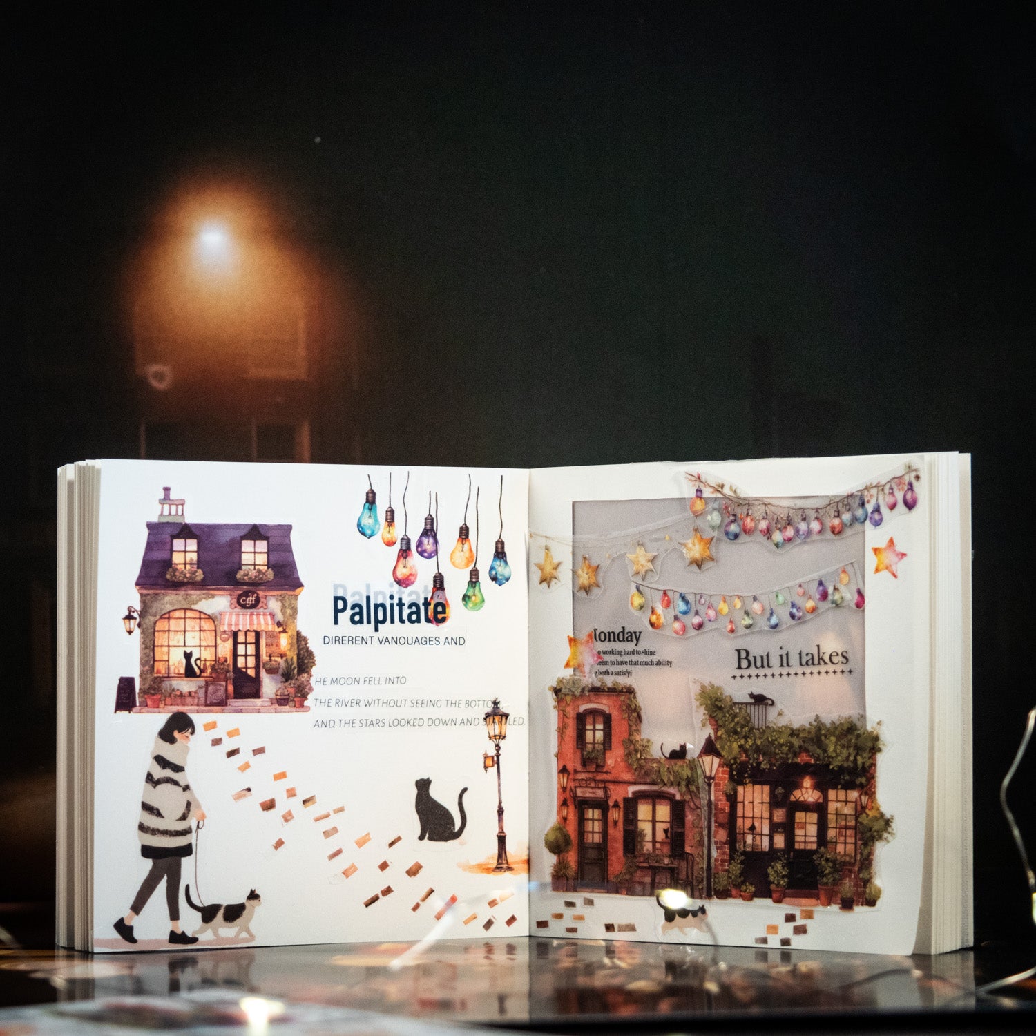 Where The Lights Are Out Transfer sticker