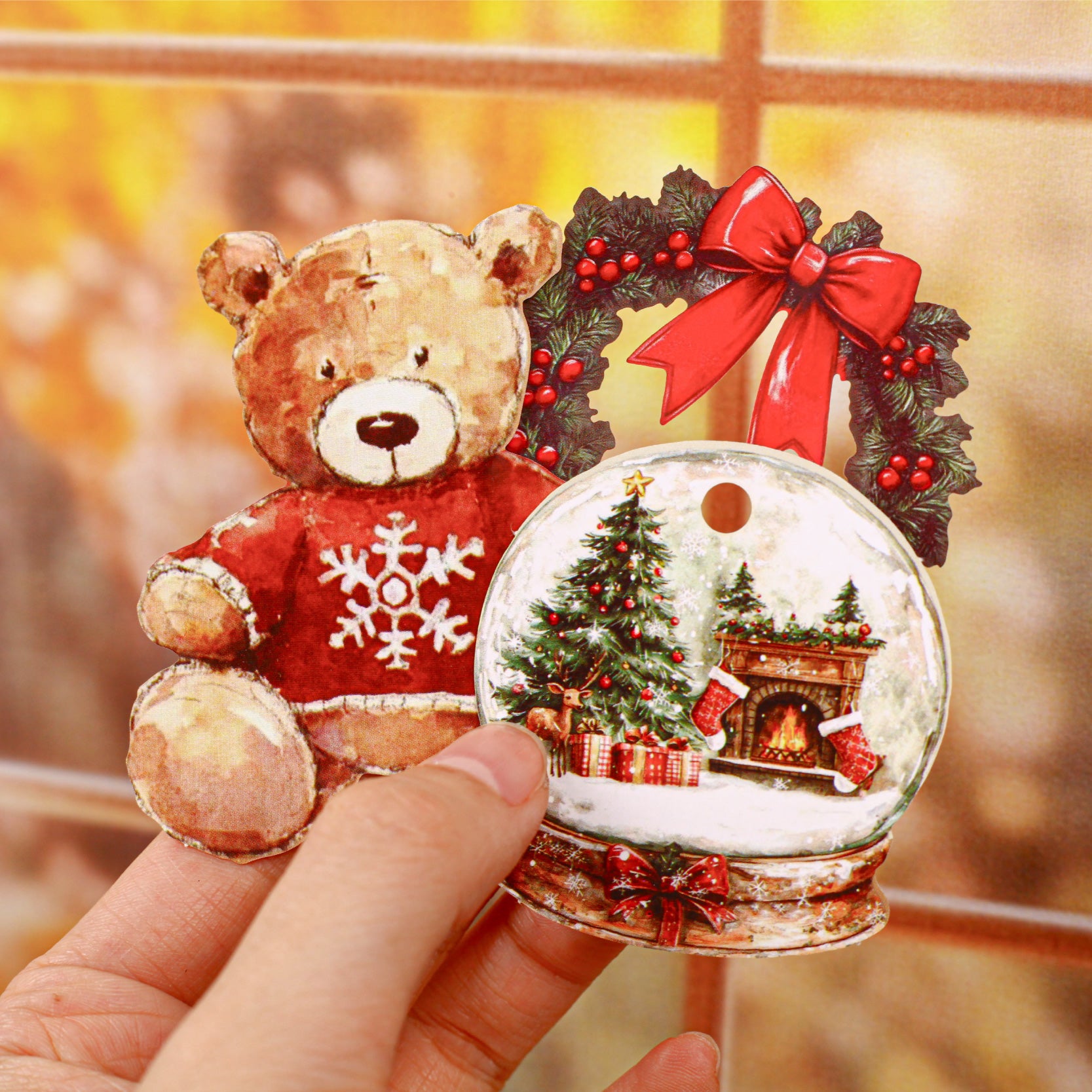 Winter Fluff collection Sticker Pack