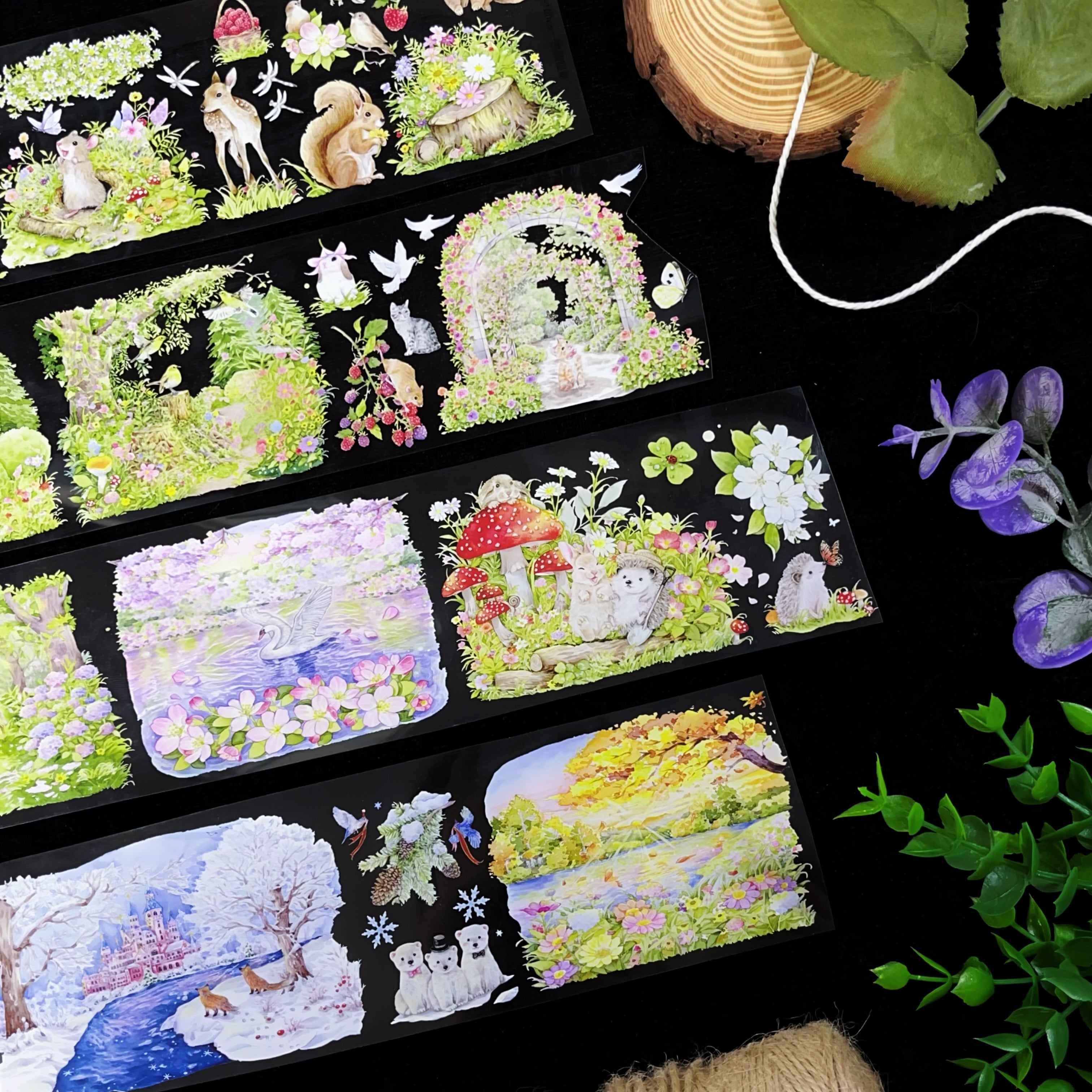 【XT】Walking through the seasons Landscaping Tape