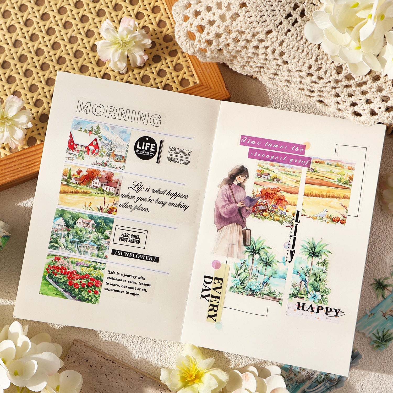 Town Journal series PET Tape Set