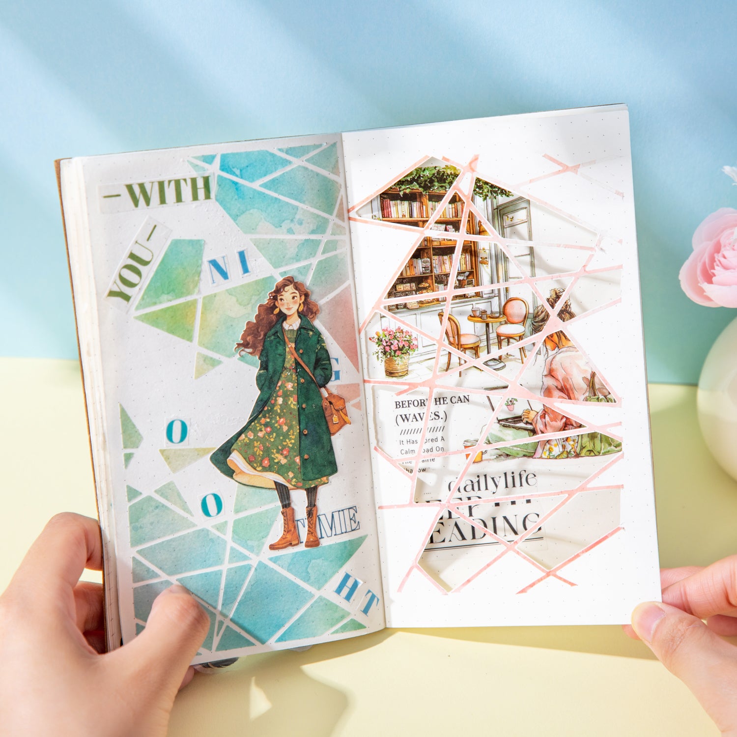 The Fun of Piecing Together Washi Sticker