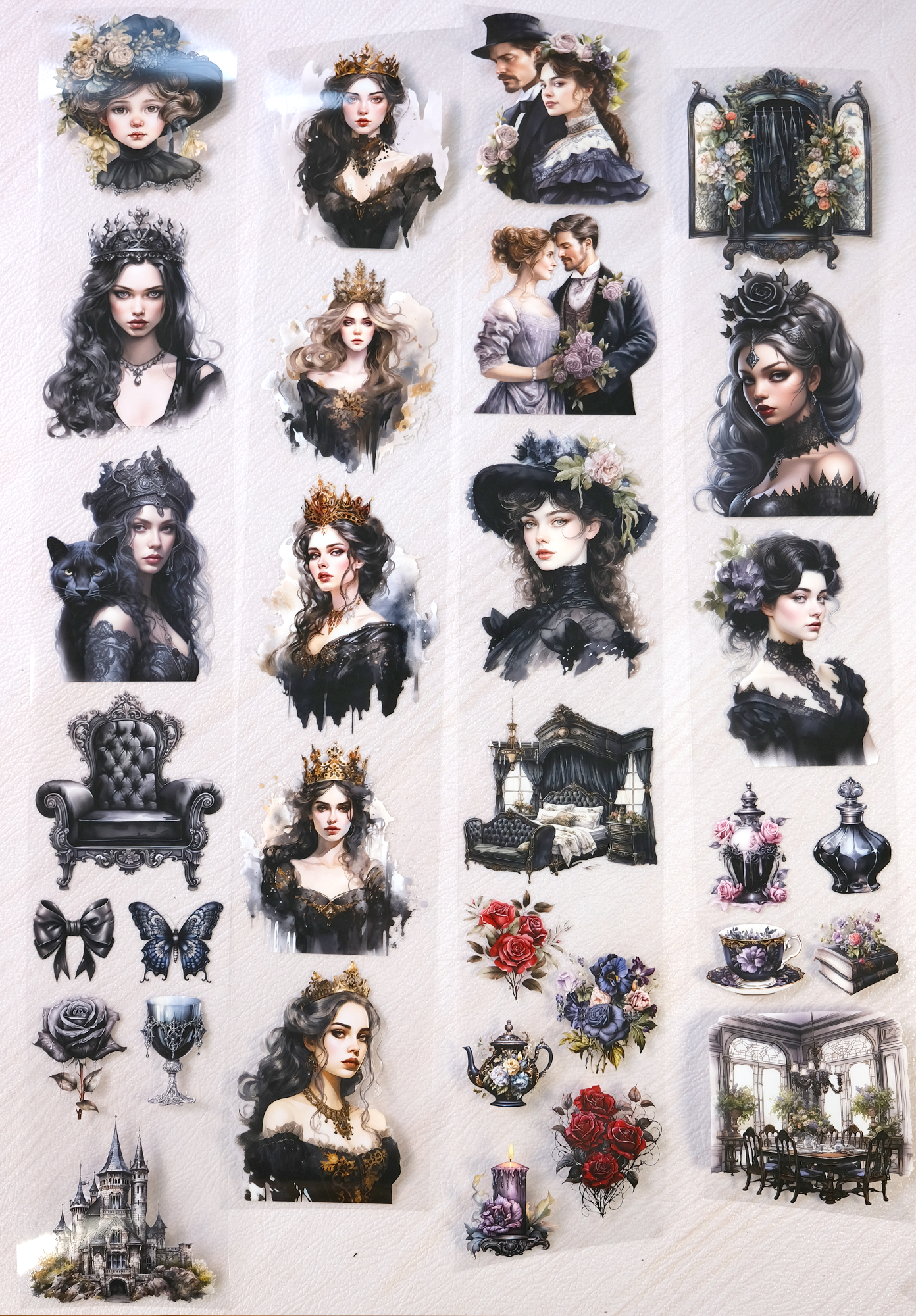 Black Rose PET Tape | No.9 |MOOBOOM Design