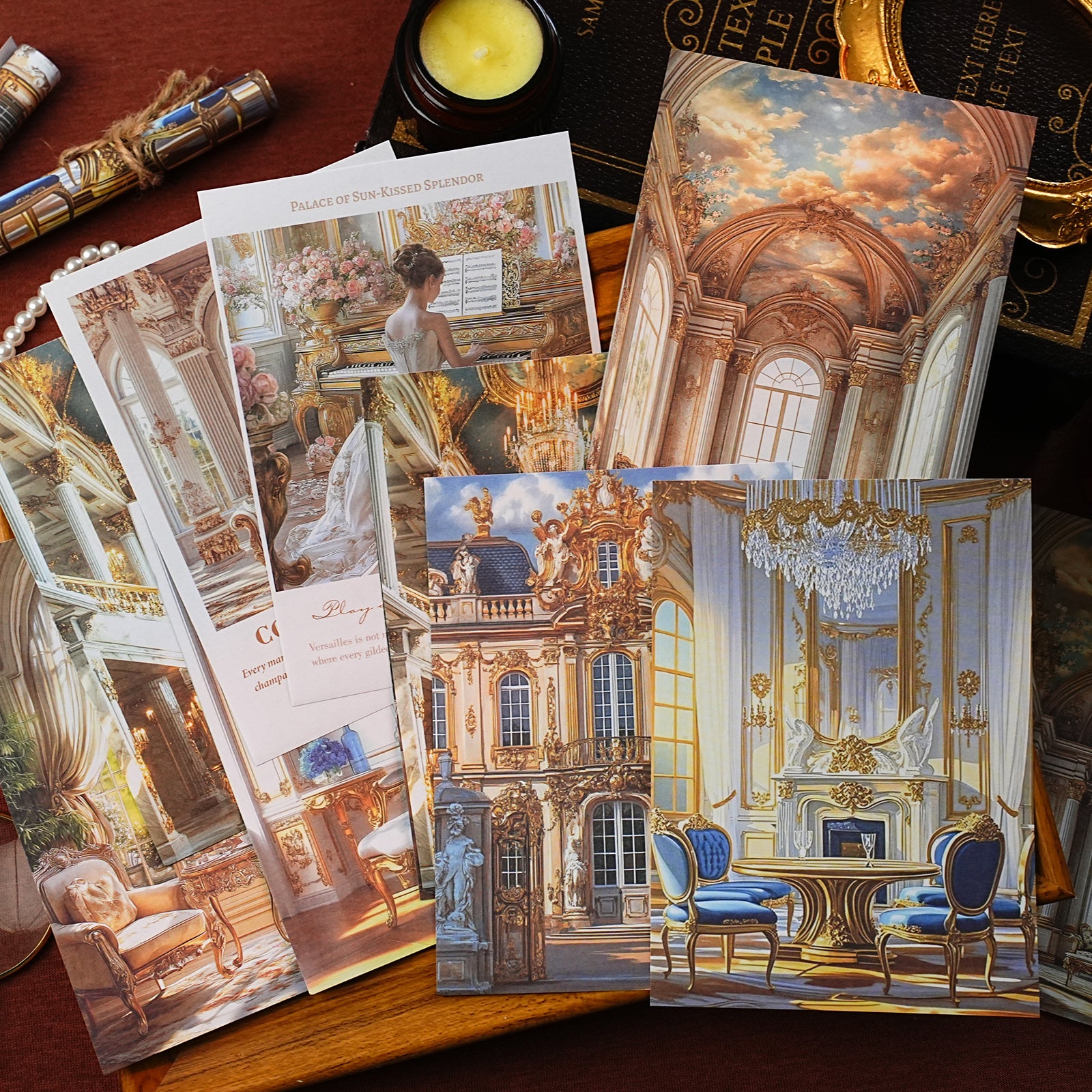 Strolling Time Series Scrapbooking Paper